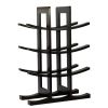 12 Bottle Wine Rack in Dark Espresso Finish Bamboo