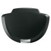 Black 13 Gallon Kitchen Trash Can with Foot Pedal Step Lid