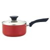 10 Piece Nonstick Ceramic Coating Cookware Set in Red
