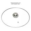 5 Quart Stainless Steel Dutch Oven with Glass Lid
