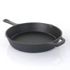 5 Piece Cast Iron Cookware Set with Dutch Oven Griddle and 2 Skillets