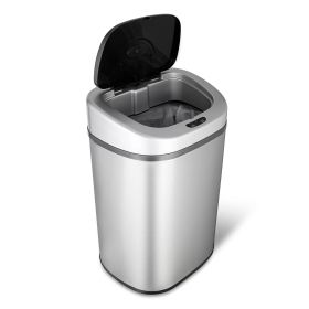 Stainless Steel 21 Gallon Kitchen Trash Can with Motion Sensor Lid