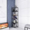 65 inch Freestanding Heavy Duty Corner Pot Rack 6 Tier Kitchen Shelf