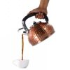 3 Liter Stainless Steel Whistling Teapot Kettle in Copper